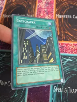 Yugioh Skyscraper CRV-EN048 Super Rare Unlimited NM/LP - Image 2