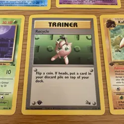 Pokemon Fossil Card Bundle First Edition Vintage X7 NEAR MINT - Image 5