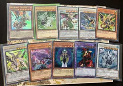 Yugioh Lot Of 10 Holo Cards English See Pic For Exact Cards #12 - Image 1