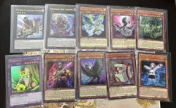 Yugioh Lot Of 10 Holo Cards English See Pic For Exact Cards #17 - Image 1