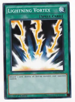 Lightning Vortex - YS16-EN026 1st Edition - YuGiOh-LP - Image 1