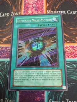 Yugioh Diffusion Wave-Motion MFC-107 Secret Rare Unlimited Near Mint - Image 1