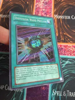 Yugioh Diffusion Wave-Motion MFC-107 Secret Rare Unlimited Near Mint - Image 2