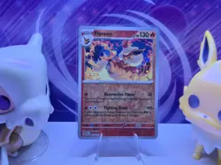 Flareon 013/131 Reverse Holo Prismatic Evolutions Pokemon TCG Card NM - Image 1