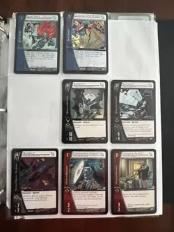 Vs System DC Worlds Finest DWF Set Common And Uncommon Card Lot Over 500 Cards - Image 4