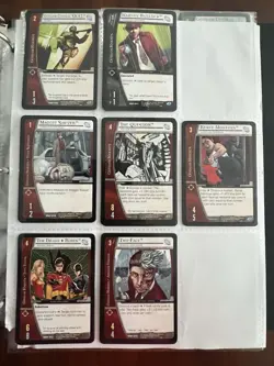 Vs System DC Worlds Finest DWF Set Common And Uncommon Card Lot Over 500 Cards - Image 5