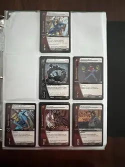 Vs System Marvel team up MTU Set Common And Uncommon Card Lot Over 500 Cards - Image 3