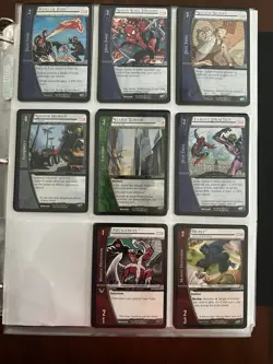 Vs System Marvel team up MTU Set Common And Uncommon Card Lot Over 500 Cards - Image 5