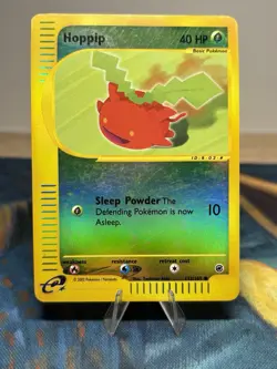Hoppip 112/165 WotC Expedition E Reader Series Reverse Holo Pokemon Card - Image 1