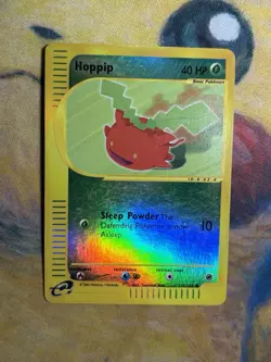 Hoppip 112/165 WotC Expedition E Reader Series Reverse Holo Pokemon Card - Image 2