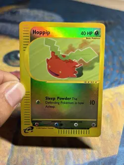 Hoppip 112/165 WotC Expedition E Reader Series Reverse Holo Pokemon Card - Image 3