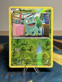 Bulbasaur 1/108 BW Black White Dark Explorers Reverse Holo Pokemon Card MP PL - Image 1