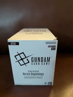 Gundam Card Game: Starter Deck 01: Heroic Beginnings Display - (ST-01 x 6) - Image 2