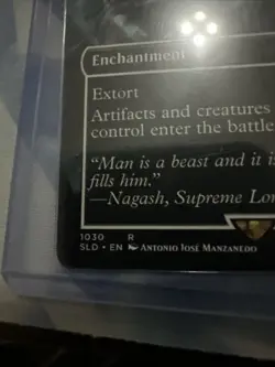 Magic: The Gathering Blind Obedience Enchantment Card - Image 2