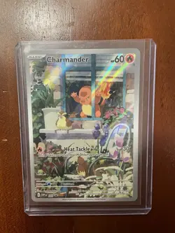 Pokemon Center Charmander #44 Obsidian Flames ETB Promo Card NM Condition - Image 1