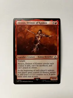 MTG - NM - Alexios, Deimos of Kosmos - Universes Beyond: Assassin's Creed 33 - Image 1