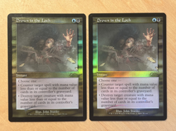 MTG Magic the Gathering 1x Drown in the Loch Retro Frame Foil Promo NM - Image 1