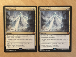 MTG Magic the Gathering 1x Pest Control Outlaws of Thunder Junction Big Score LP - Image 1