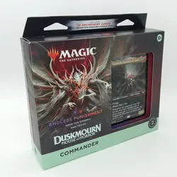 MTG: DUSKMOURN: HOUSE OF HORROR: ENDLESS PUNISHMENT COMMANDER DECK - New Sealed - Image 1