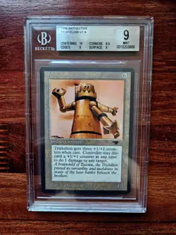 1994 Magic The Gathering MTG Antiquities Triskelion BGS 9 - Image 1