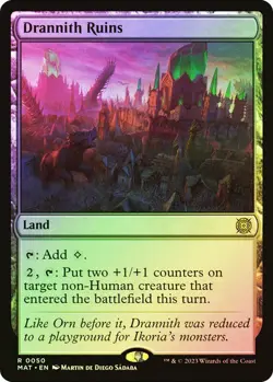 Foil Drannith Ruins [March of the Machine] MTG - Image 1