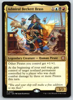 Admiral Beckett Brass - Commander The Lost Caverns of Ixalan - MTG - Near Mint - Image 1
