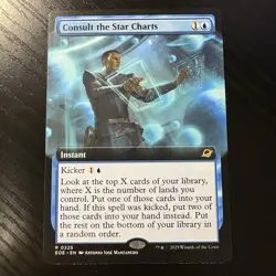 Consult The Star Charts Rare Extended Art Regular MTG Edge Of Eternities #325 NM - Image 1