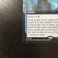 Consult The Star Charts Rare Extended Art Regular MTG Edge Of Eternities #325 NM - Image 4