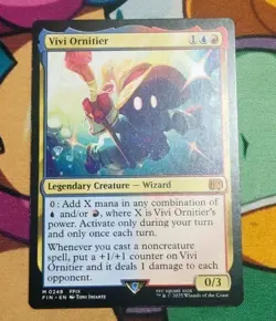 Vivi Ornitier MTG Magic the Gathering Final Fantasy Non-Foil Card NM Wizards - Image 1