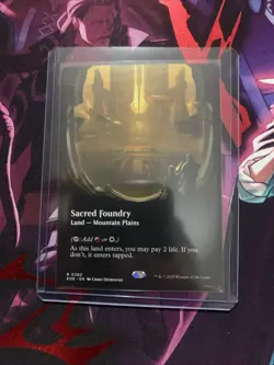 MTG Edge Of Eternities Complete Set Of Shock Lands Borderless Non Foil - Image 4