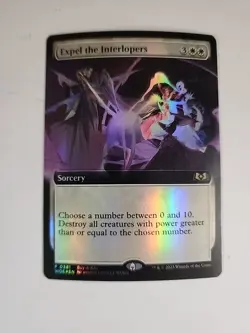 Expel the Interlopers Buy A Box Promo Foil MTG Near Mint 1x - Image 1