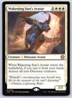 Wakening Sun's Avatar - Commander The Lost Caverns of Ixalan - MTG - Near Mint - Image 1