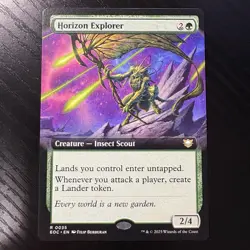 Horizon Explorer Rare Extended Art Regular MTG Edge Of Eternities #35 NM - Image 1