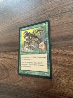 MTG Magic The Gathering Card Deadly Insect Green Mercadian Masques #238 NM - Image 3