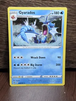 Gyarados 040/192 - Pokemon Rebel Clash Holo Pokemon TCG Sword And Shield NM - Image 1