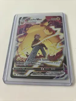 Pikachu Vmax TG17/TG30 Lost Origin Holo Full Art Pokemon Card-Pack Fresh - Image 1