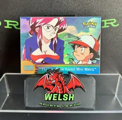Topps Pokemon TV Animation Series 3 #OR16 Blue Logo Orange Island Rainbow Foil - Image 1
