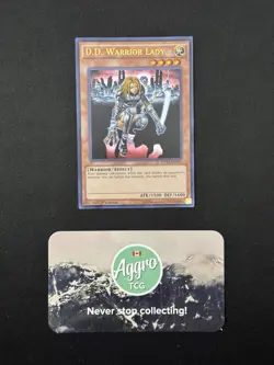 D.D. Warrior Lady - Yugioh DUSA-EN051 1st Edition Ultra Rare NM - Image 1