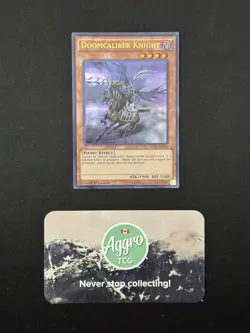 Doomcaliber Knight - Yugioh DUSA-EN056 1st Edition Ultra Rare NM - Image 1