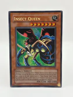 Yugioh Insect Queen CT1-EN005 Secret Rare Limited Edition LP - Image 1