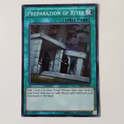 Preparation of Rites - THSF-EN053 - MP - Super Rare - Unlimited - Yugioh - Image 1