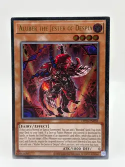 Yugioh! Ultimate Rare OTS 20 Aluber the Jester of Despia OP20-EN003 LP - Image 1