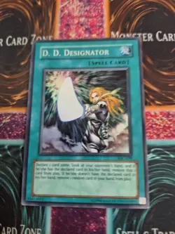 Yugioh D.D. Designator IOC-039 Super Rare OG Unlimited Moderately Played - Image 1