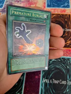Yugioh Premature Burial PSV-037 Ultra Rare OG Unlimited HP - Image 3
