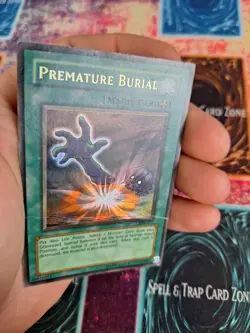 Yugioh Premature Burial PSV-037 Ultra Rare OG Unlimited HP - Image 4
