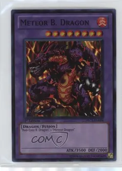Meteor B Dragon 1st Ed. YuGiOh Premium Collection Tin Limited Edition Promo - Image 1