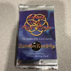 Legends Of The Five Rings Forbidden Knowledge 11-Card Destiny Pack New Sealed - Image 1