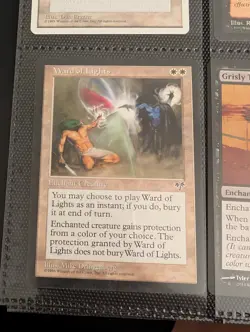 Ward of Lights - Magic the Gathering MTG Mirage Single Card NM (G) - Image 1