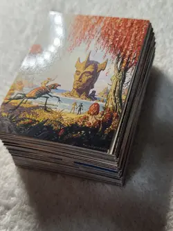 1994 Tim Hildebrandt's: Flights of Fantasy Complete 1 to 90 Trading Card Set -NM - Image 1