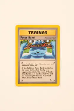 Pokemon TCG - FOCUS BAND Card NEO GENESIS 86/111 Non-Holo Rare Excellent - Image 1